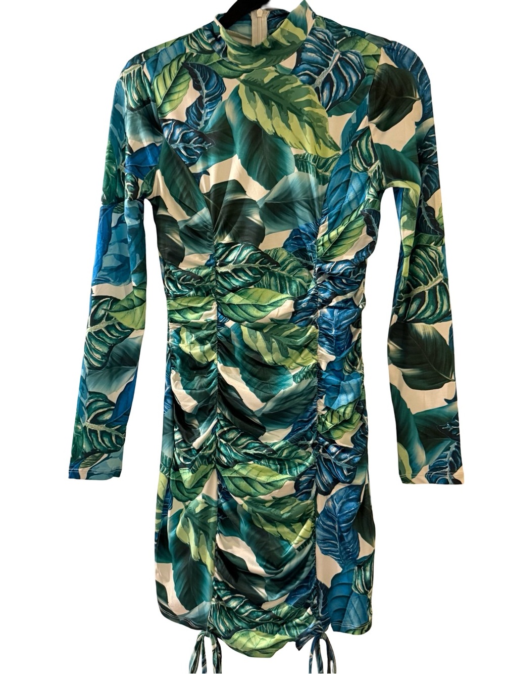Fashion Nova Tropical Body Con Dress